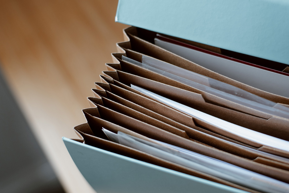 Symbolbild: Dokumentenordner. Foto: Anete Lusina, pexels