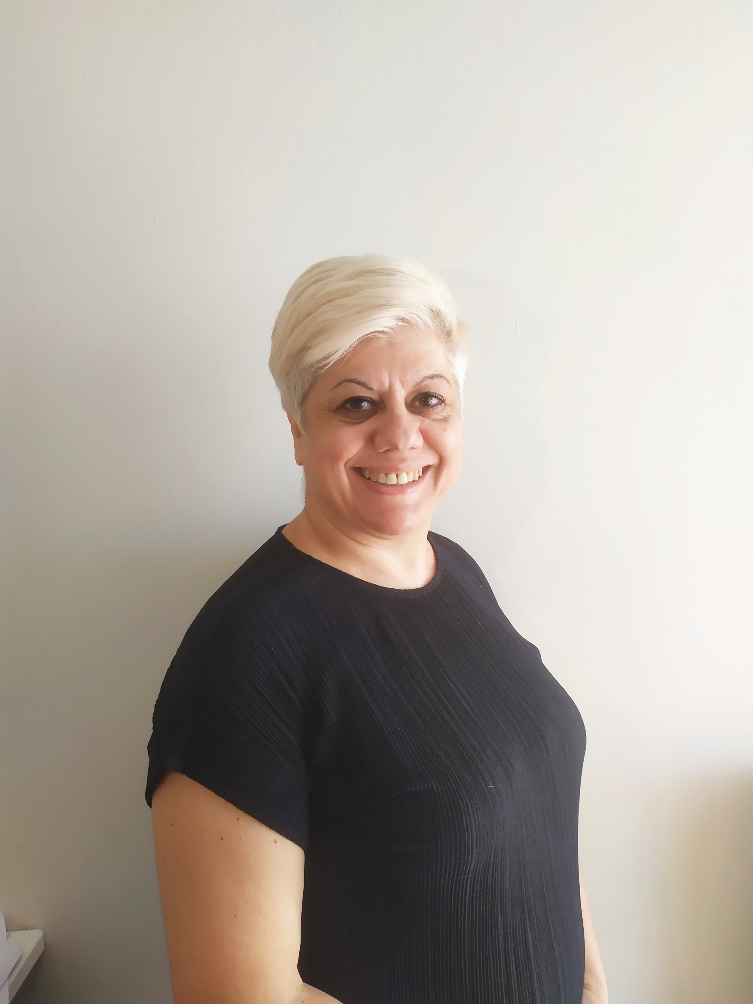 Popi Gkliva, Leiterin SOS-Nothilfe-Projekts für Flüchtlinge