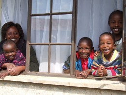 SOS-Familie aus Kenia