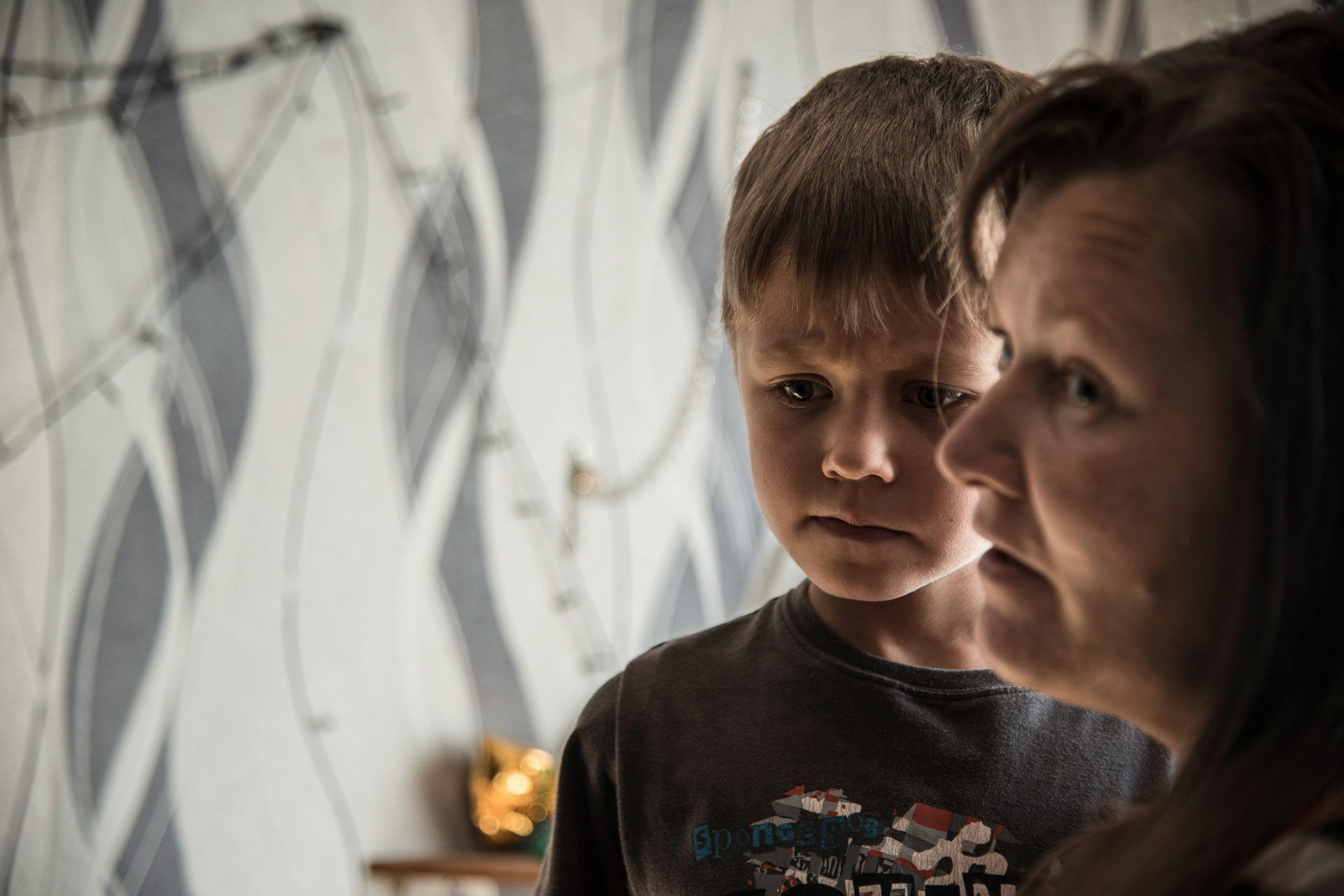 Familie in der Ukraine. Foto: Katerina Ilievska