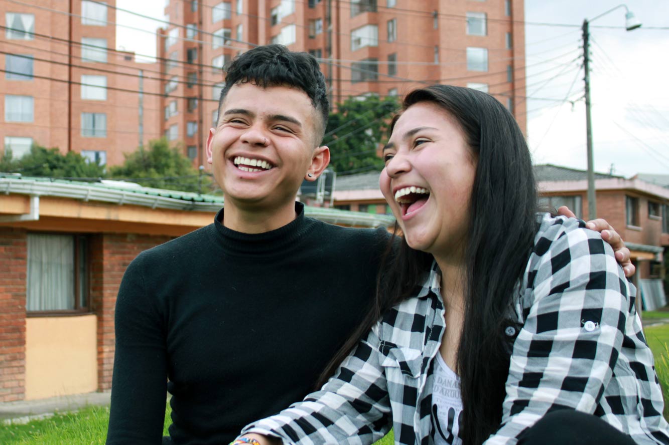 Jugendliche in Kolumbien