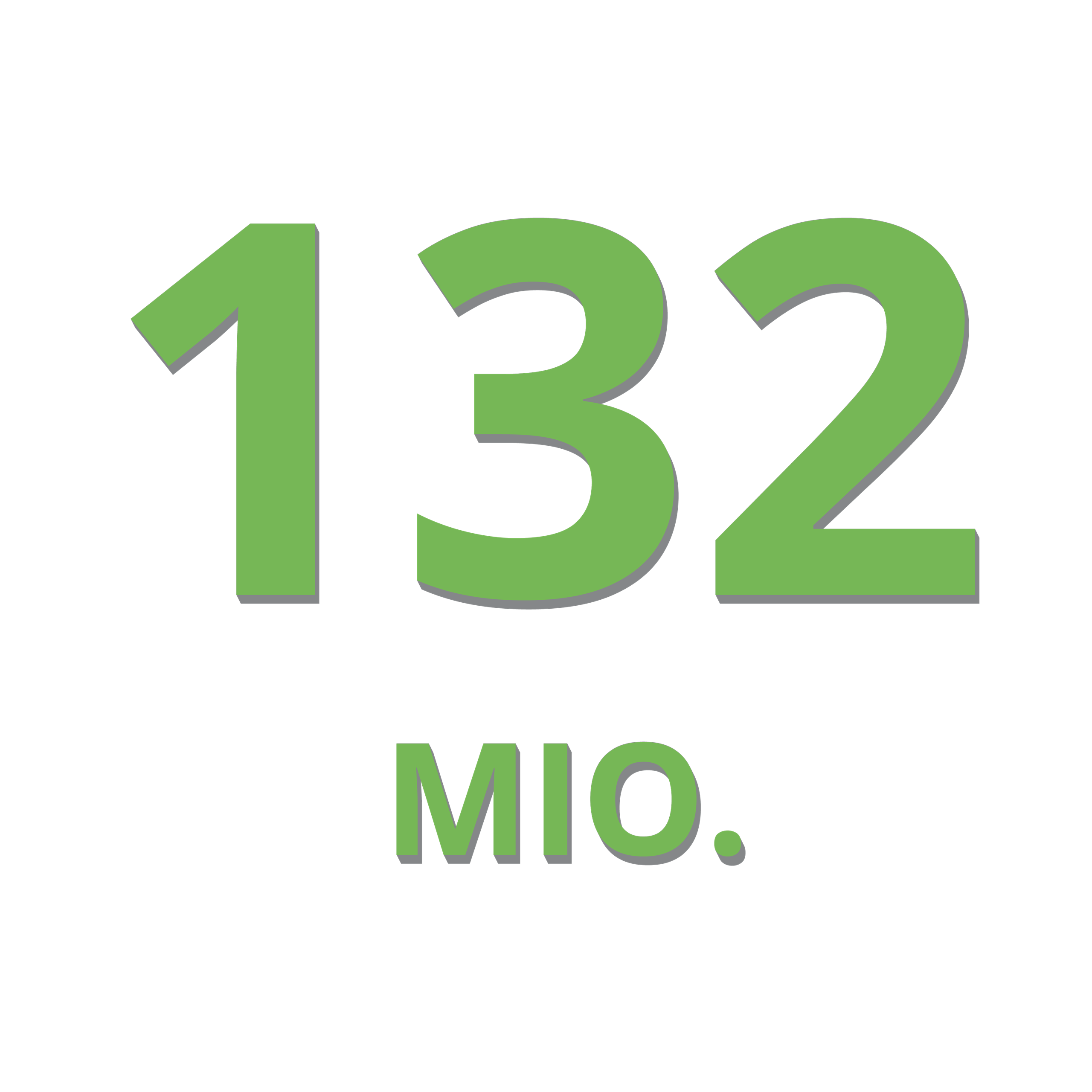 132 Millionen