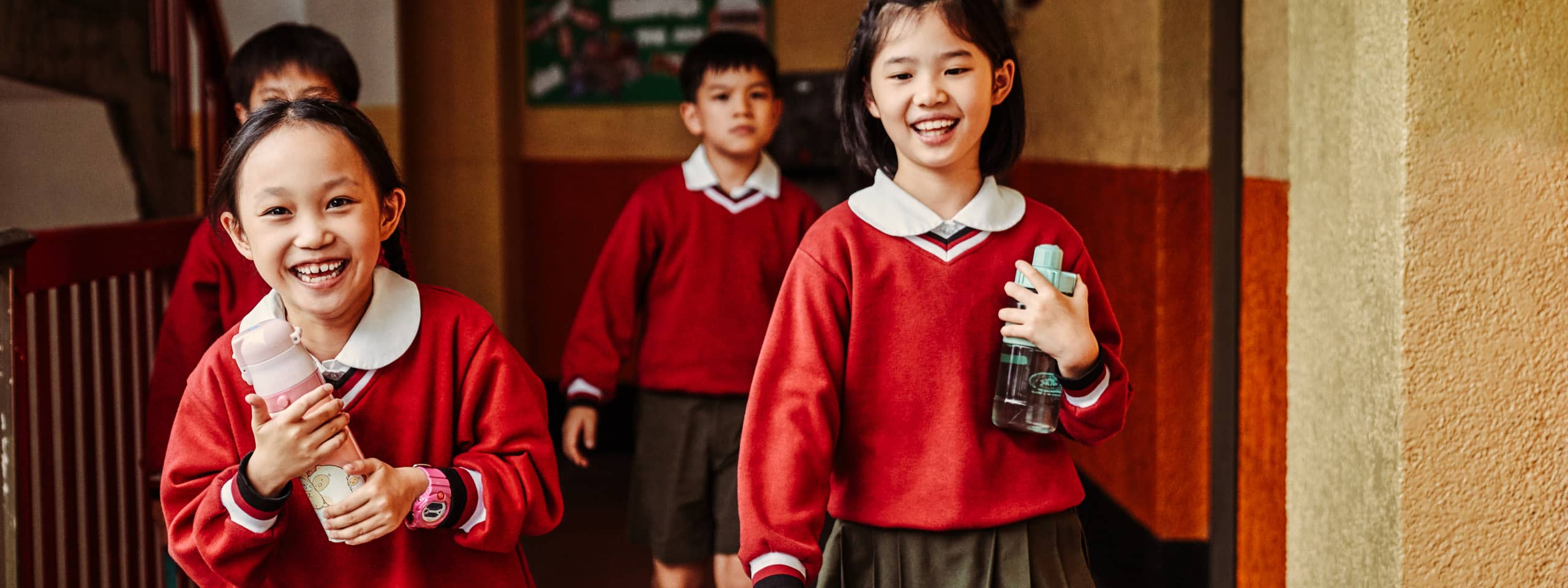 Schulkinder in Taiwan