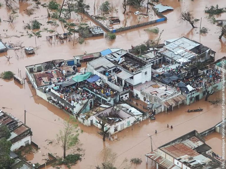 Überflutungen in Mosambik