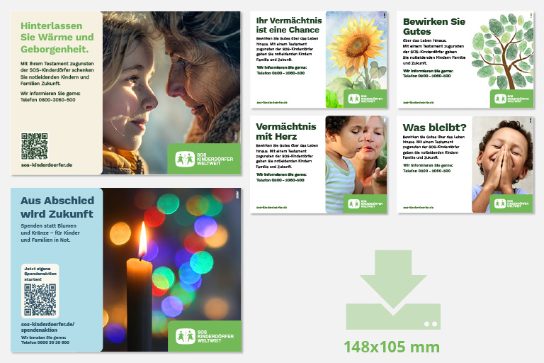 SOS-Fülleranzeigen 148x105