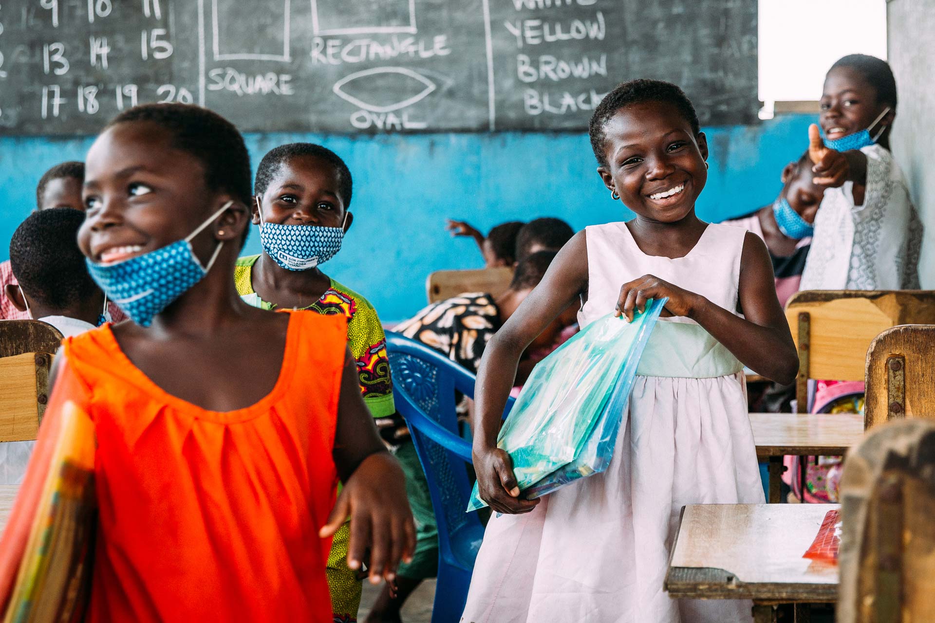 Unterricht für Kinder in Ghana. Foto: Alea Horst