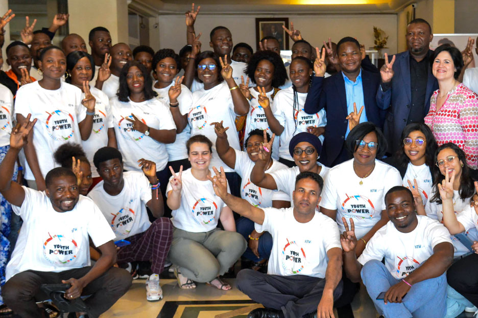 Teilnehmer:innen der Konferenz Youth Power Africa