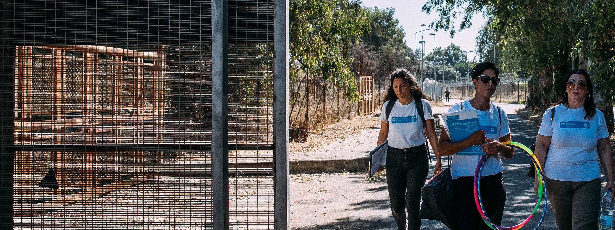 Flüchtlingslager Crotone, Italien