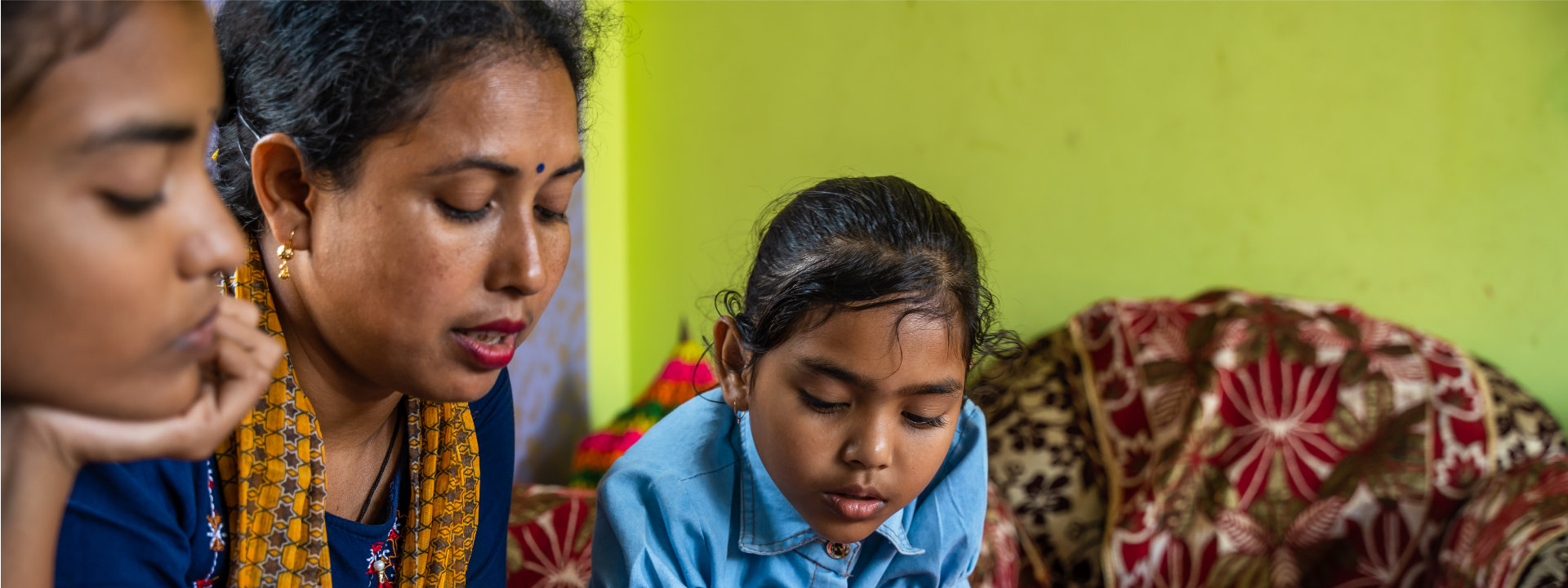 Frauen und Mädchen in Indien