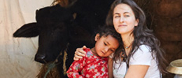 SOS-Mitarbeiterin in Nepal