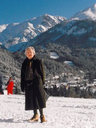 Metha Günther liebte Reisen und den Wintersport.