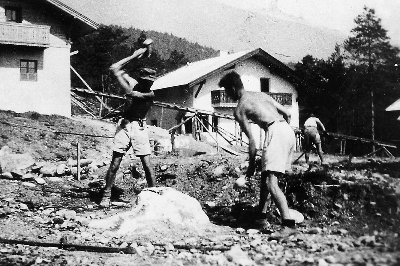 Bauarbeiten: Das erste SOS-Kinderdorf entsteht in Imst, Österreich