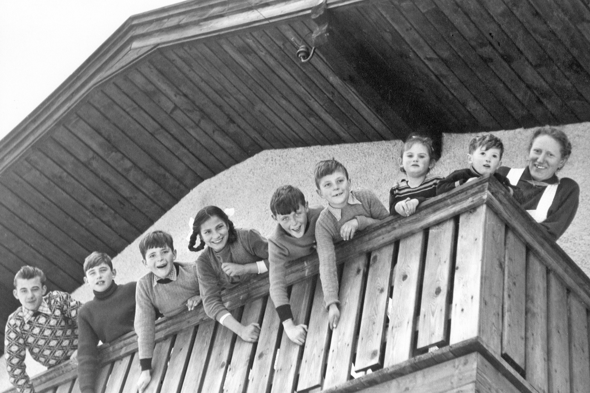 Erstes SOS-Kinderdorf Imst 1949