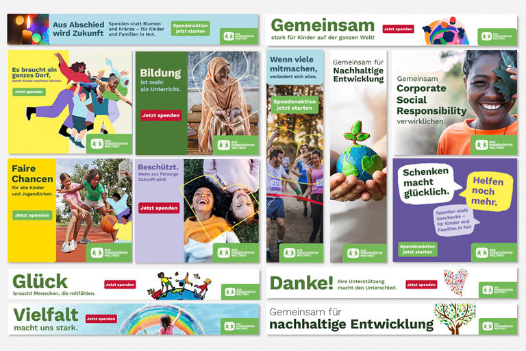 SOS-Füllerbanner