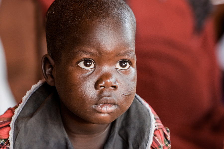 Kind aus Uganda