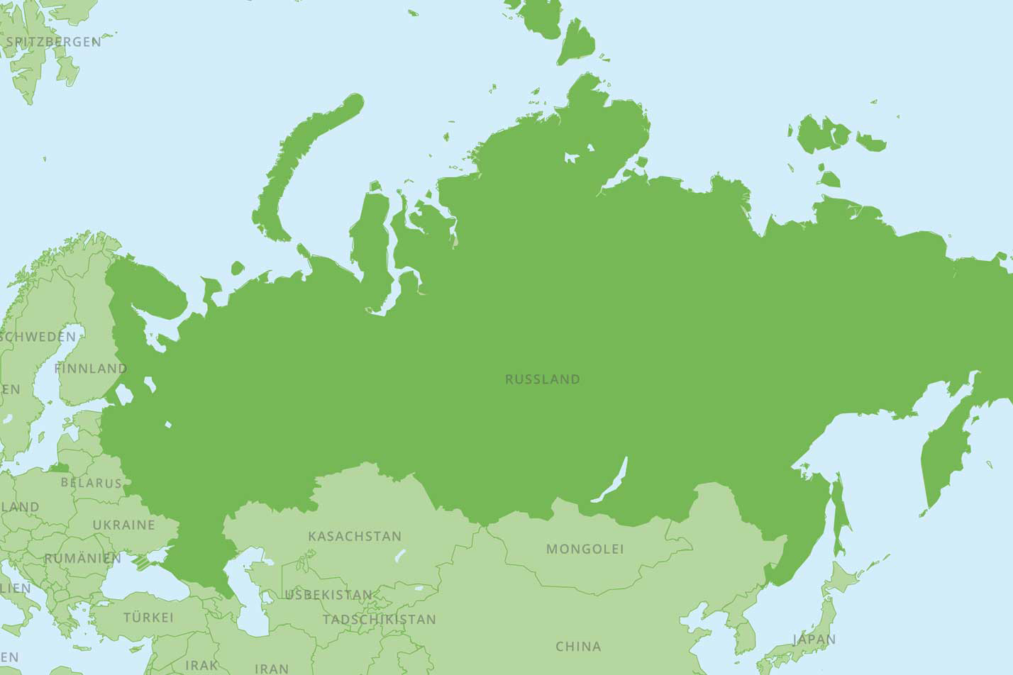 Karte: Russland