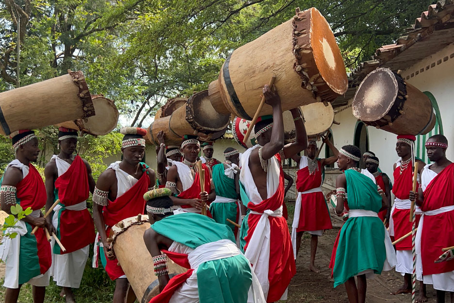Batimbo-Trommler in Burundi. Foto: SOS-Kinderdörfer weltweit