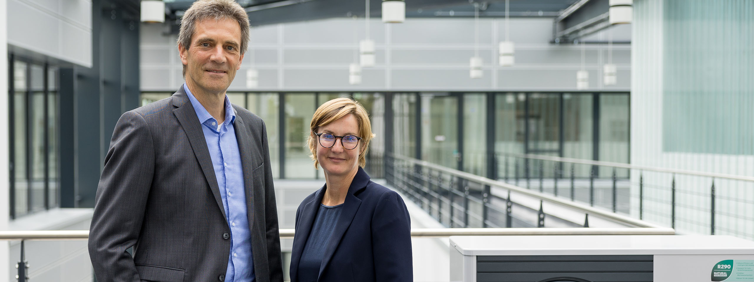 Norbert Schiedeck und Barbara Gruner. Foto: Vaillant GmbH