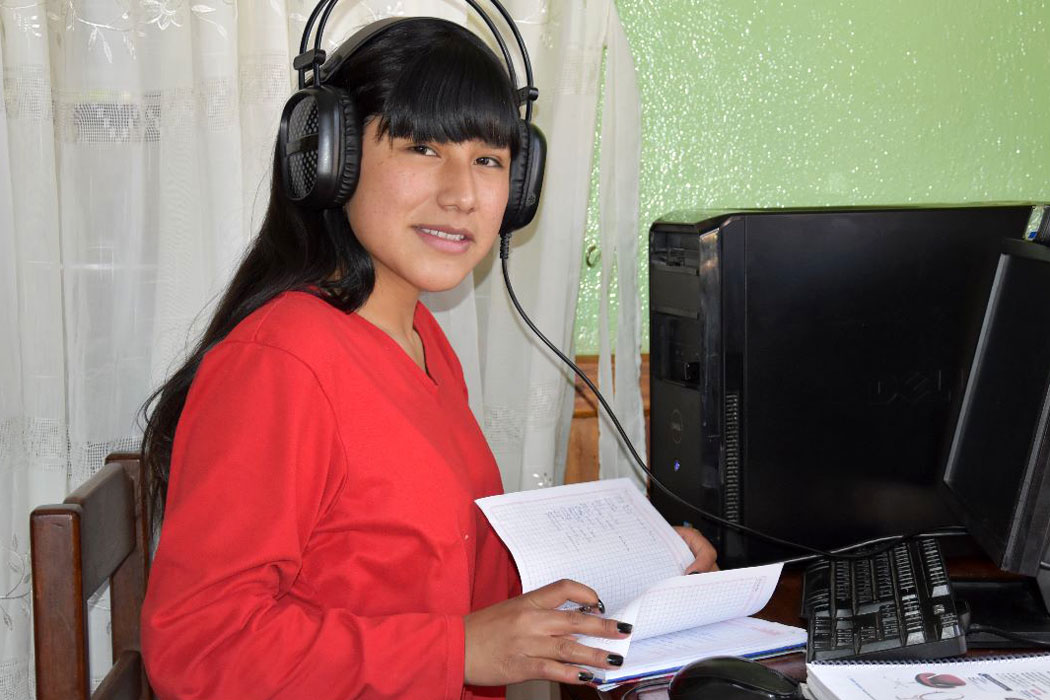 Jugendliche aus Bolivien