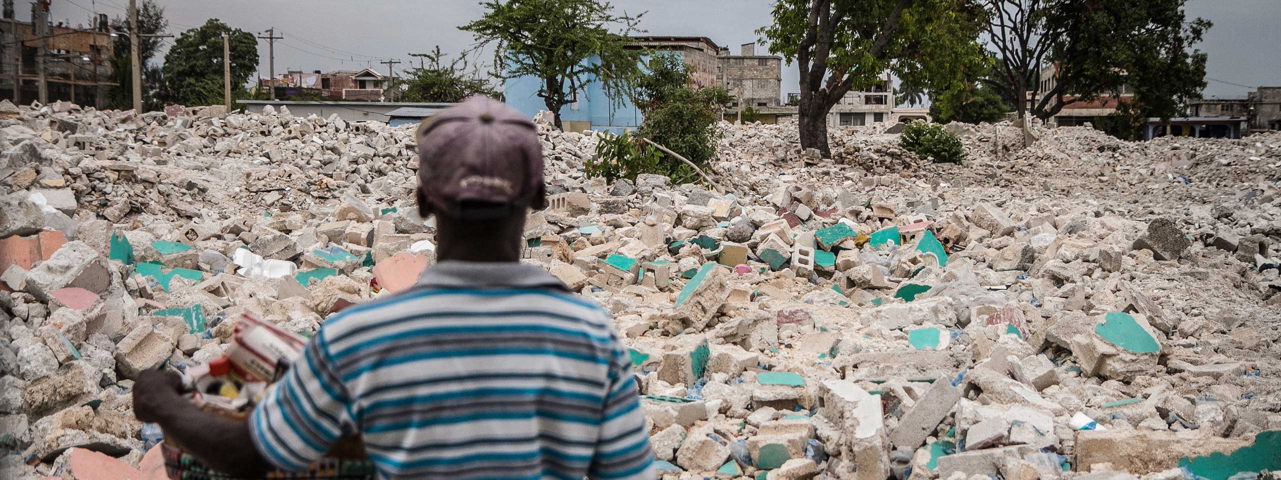 Folgen vom Erdbeben in Haiti