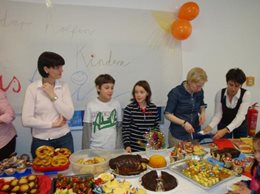 Schüler der Hölderlin-Grundschule