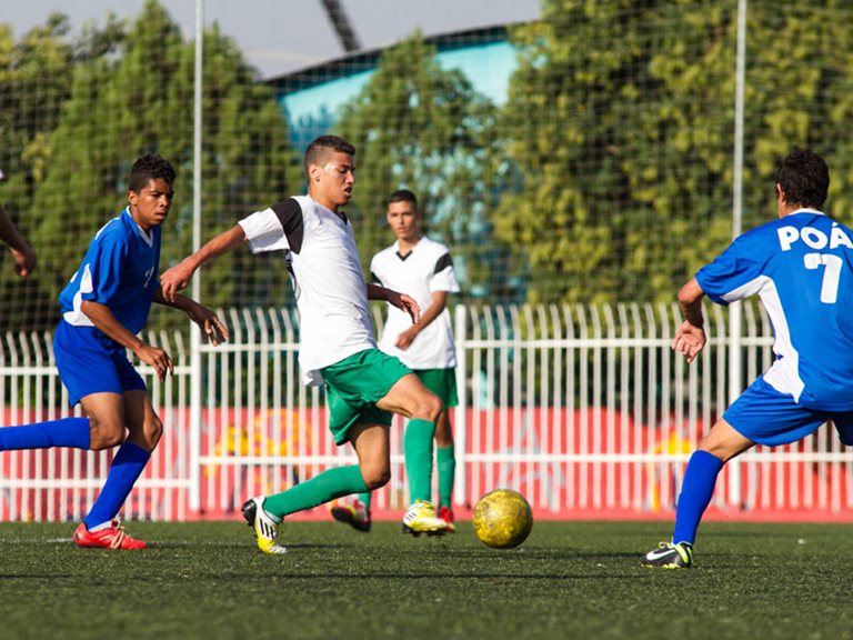 Fußball im SOS-Kinderdorf Poa