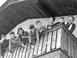 Maria Webers erste Kinderdorffamilie in Imst