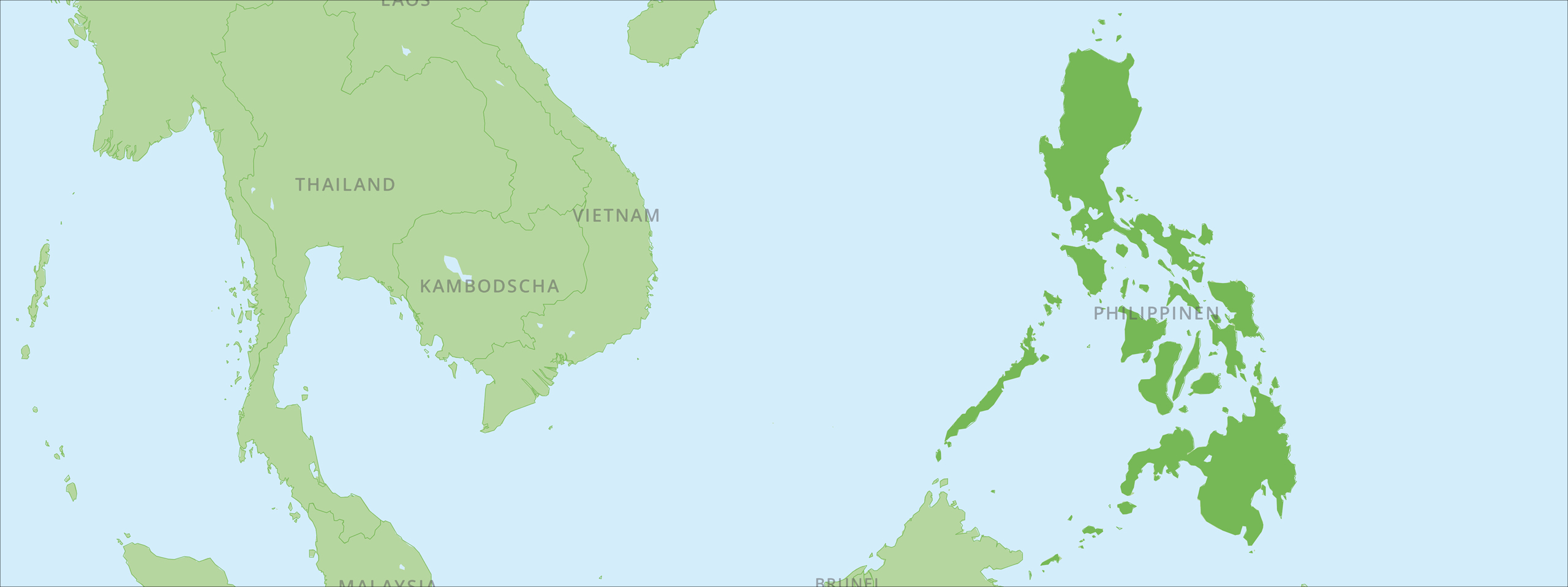 Karte Philippinen