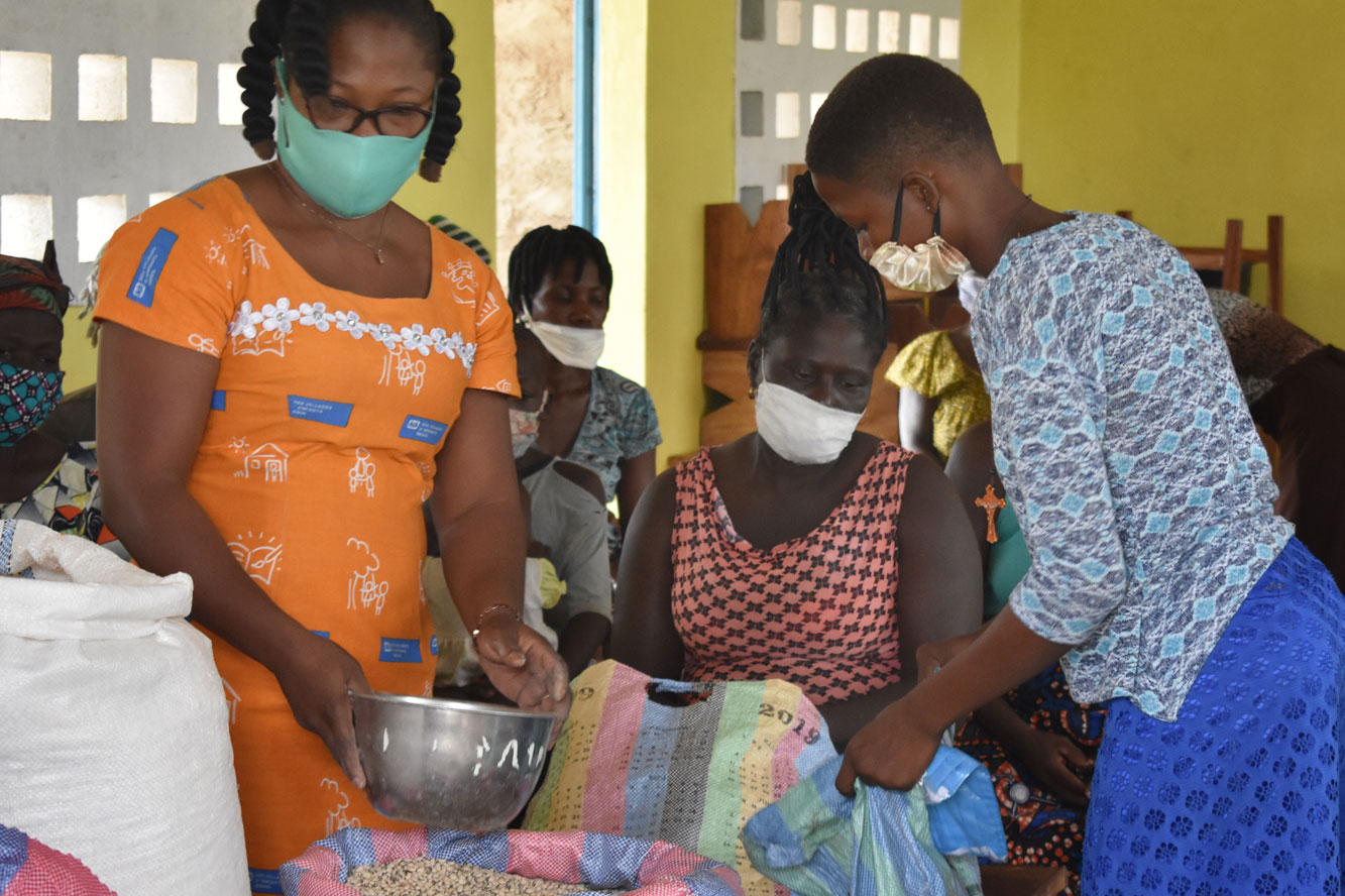 Corona-Hilfe der SOS-Kinderdörfer in Togo