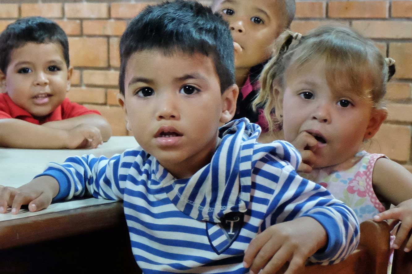 Kinder in Venezuela