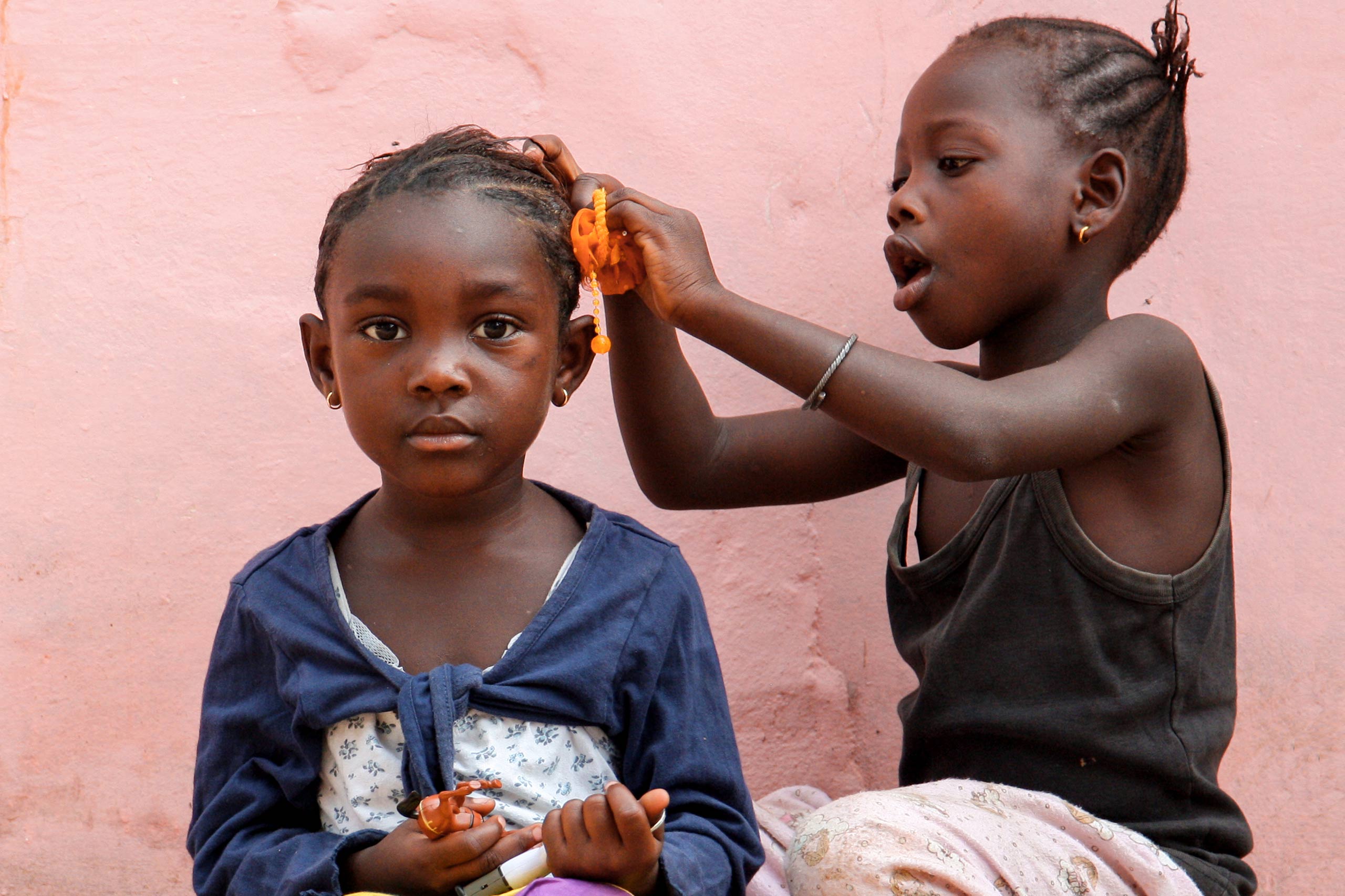 Mädchen aus Gambia