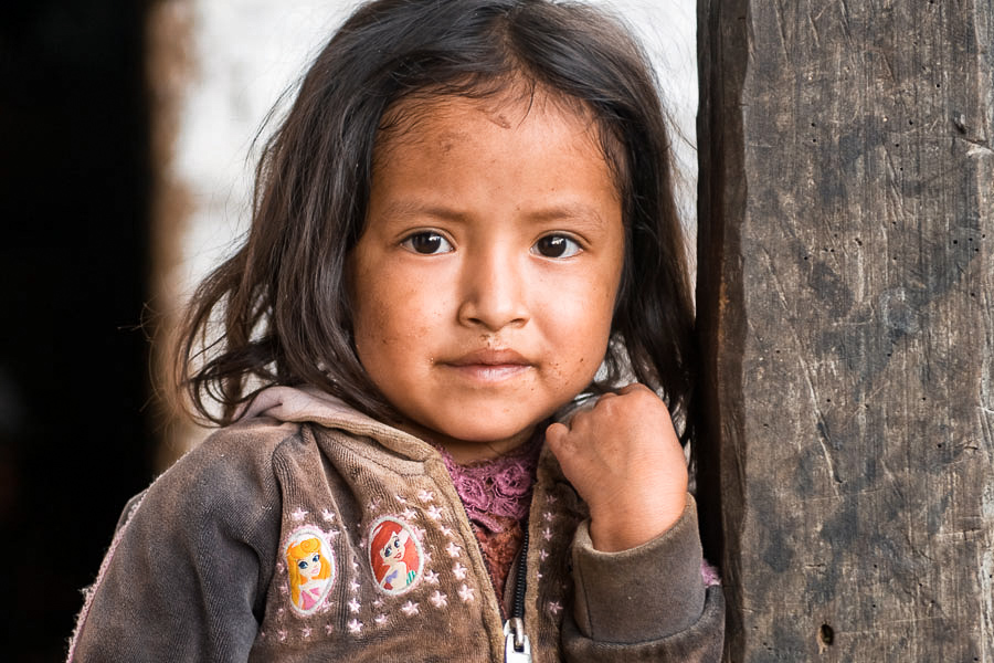 Mädchen in Guatemala