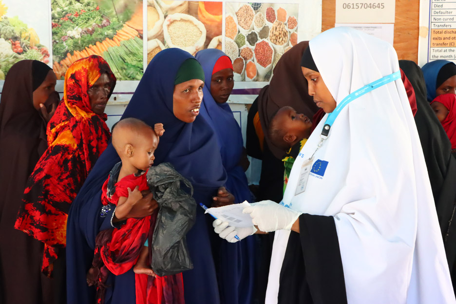 Frauen und Kinder in Somalia