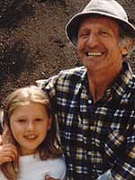 Spender Hermann Warler mit seiner Enkelin Kathrin<br>