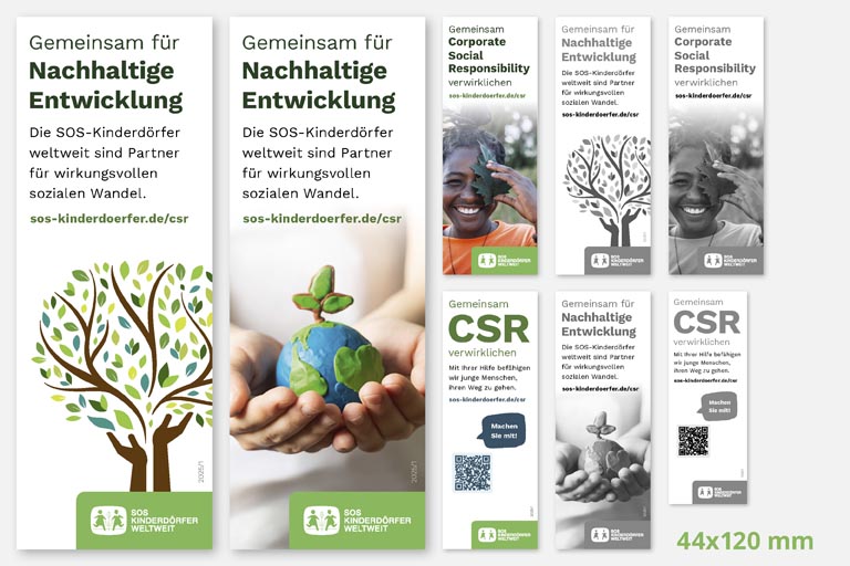 SOS-Fülleranzeigen 44x120