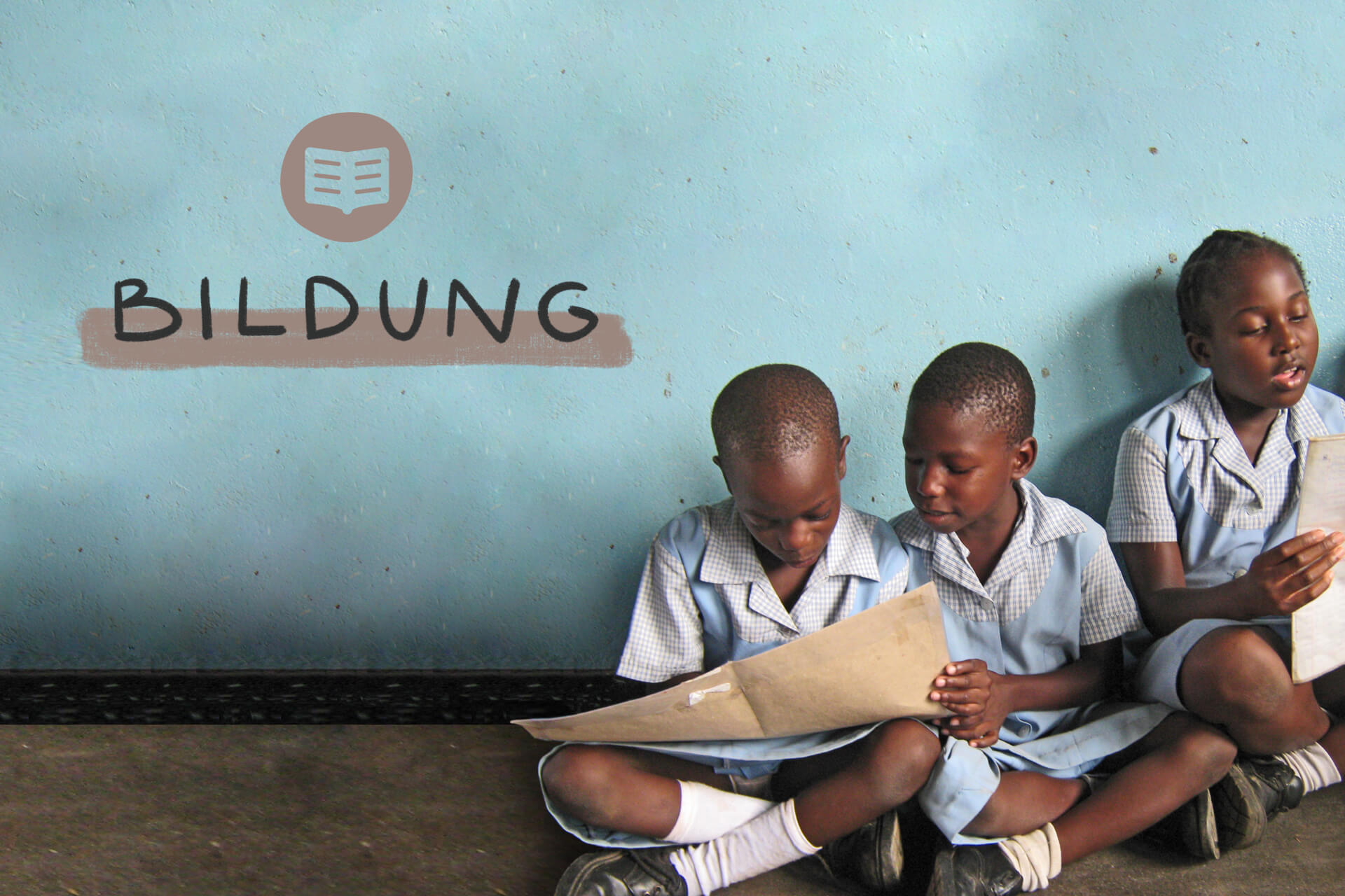 Lesende Kinder