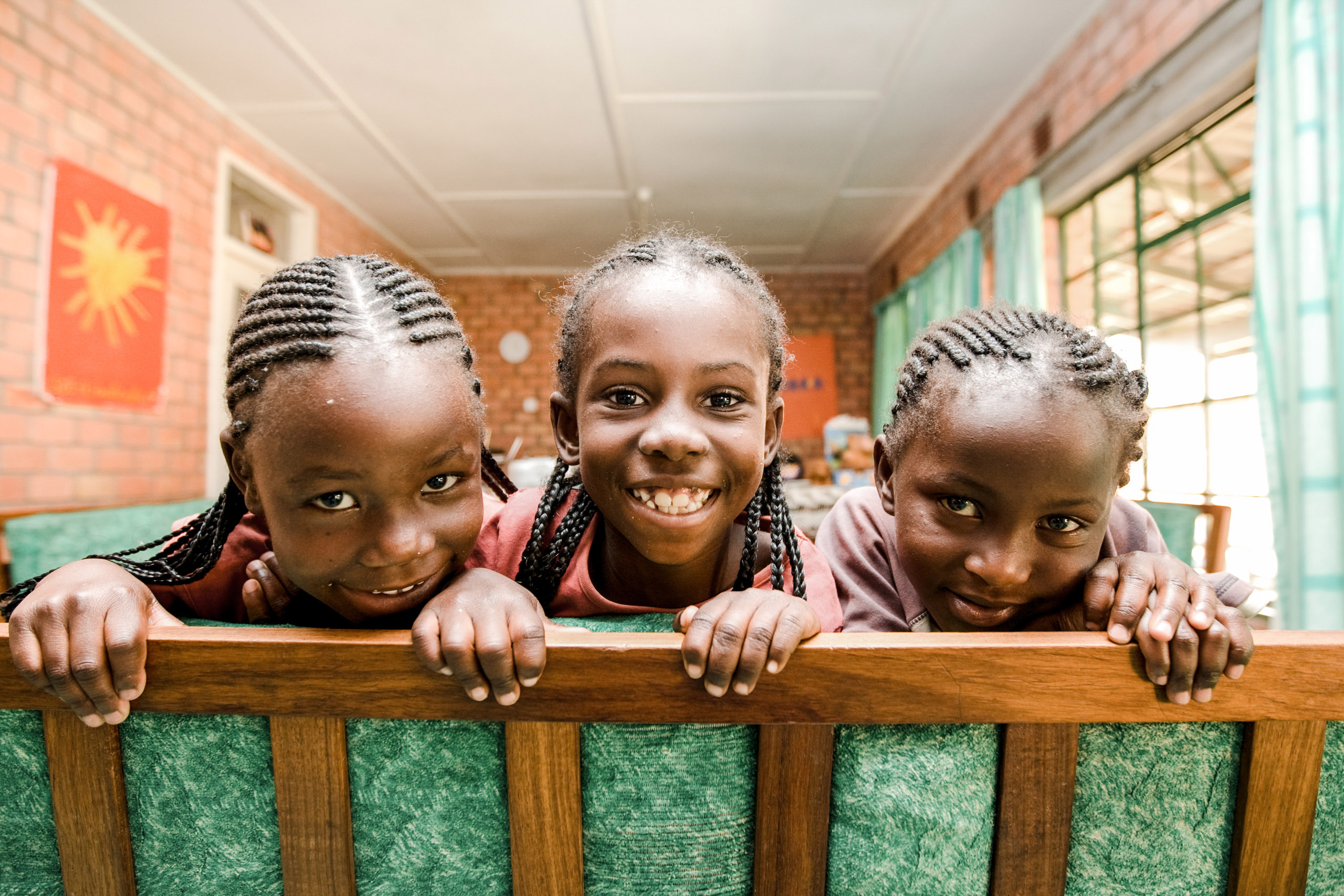 Kinder im SOS-Kinderdorf Lusaka, Sambia. Foto: Paul Weaver