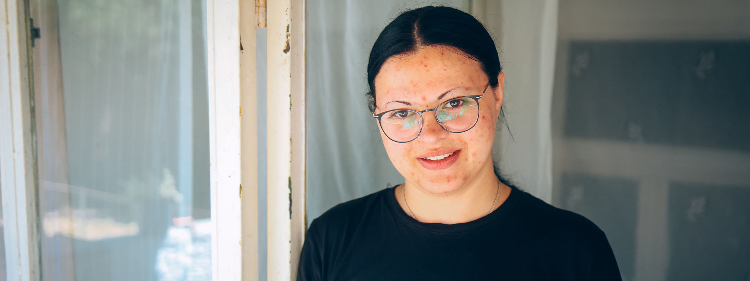 Katarina ist eine Überlebende häuslicher Gewalt. Foto: Michael Winkler