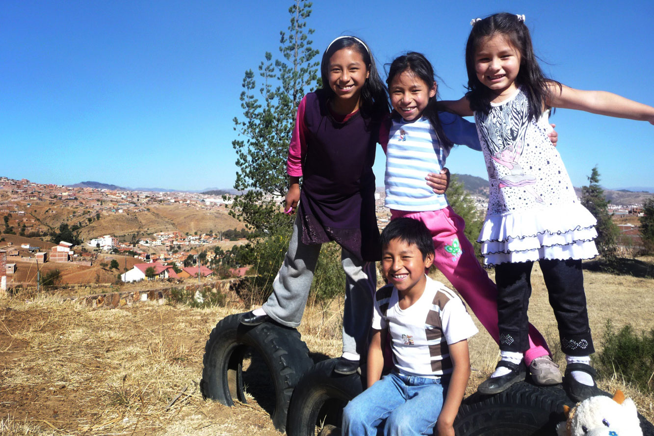 Kinder aus Sucre in Bolivien