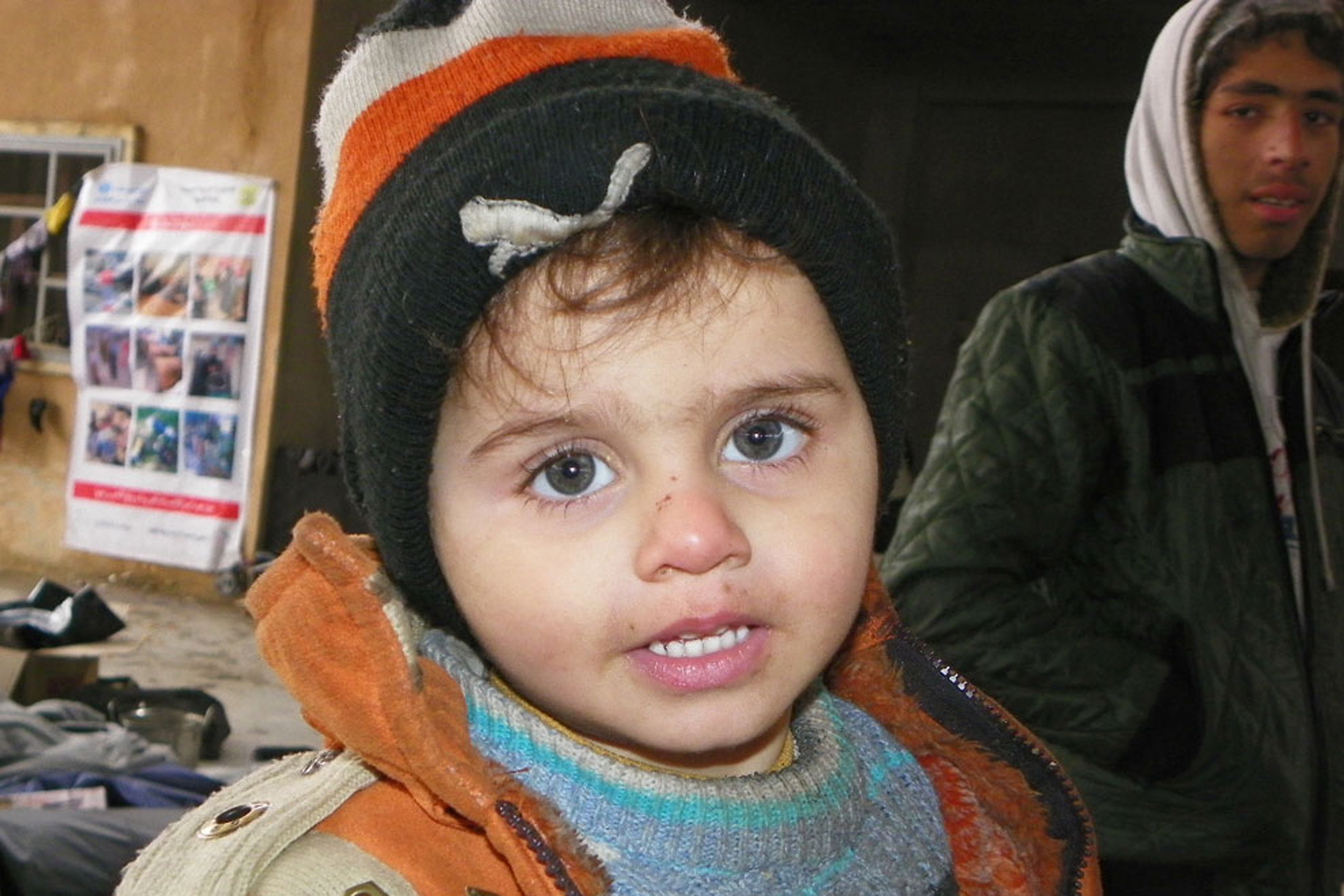 Flüchtlingskind Griechenland 