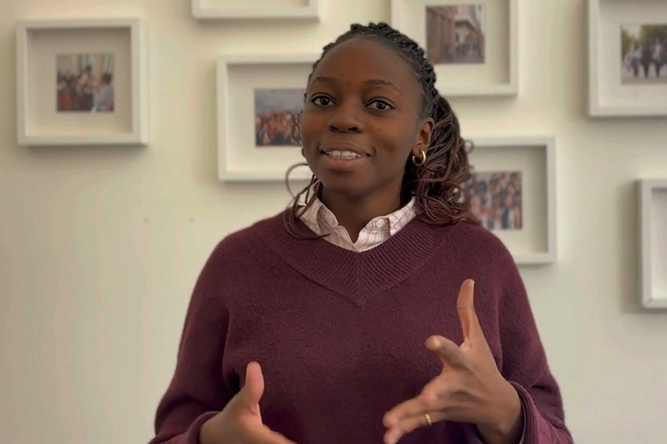 Studentin der Hertie School