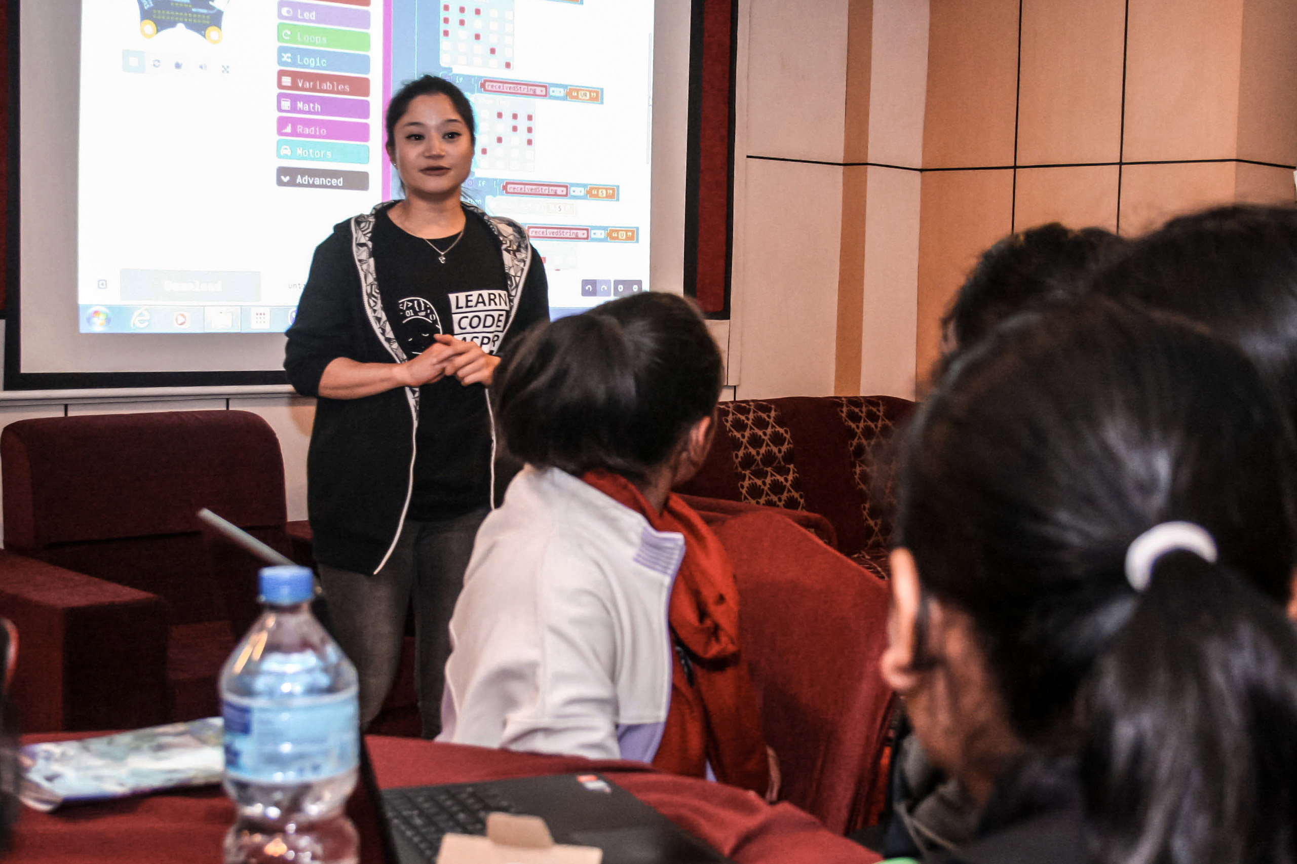 Lachana Hada leitet die "Coder Girls Initiative" in Nepal.
