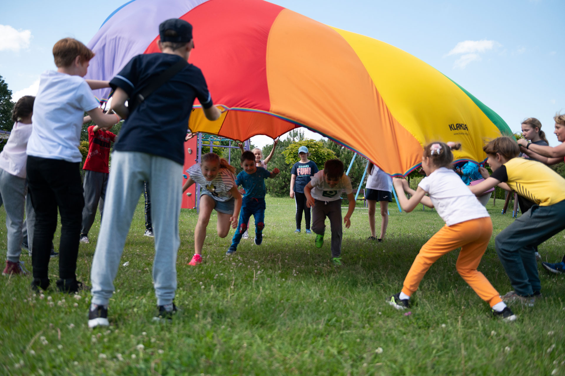 Aktivitäten für ukrainische Kinder in Polen. Foto: Katerina Ilievska