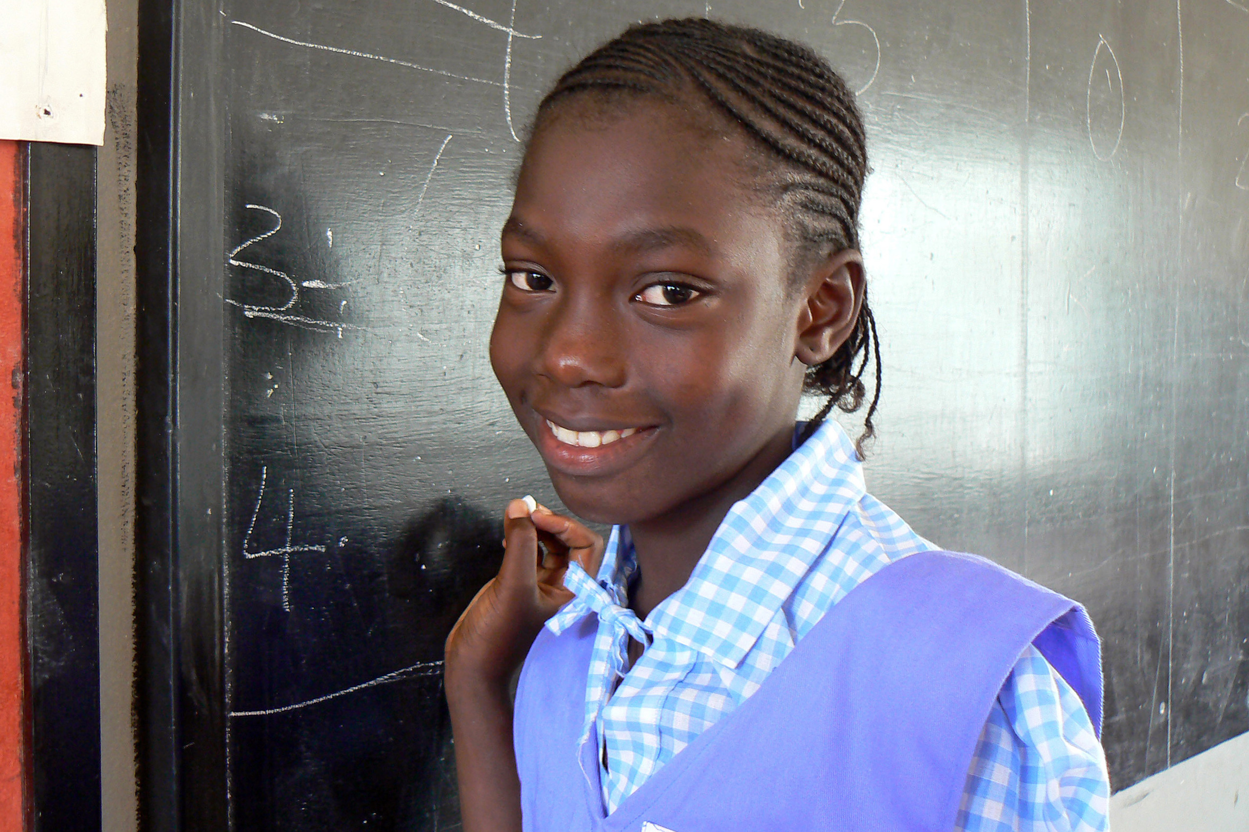 Mädchen aus Gambia