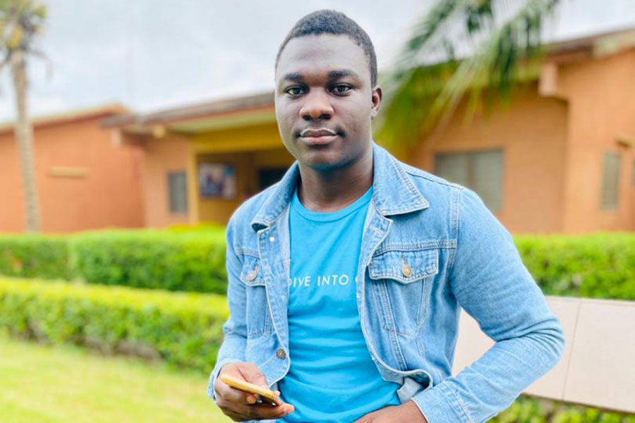 Jugendlicher aus Benin