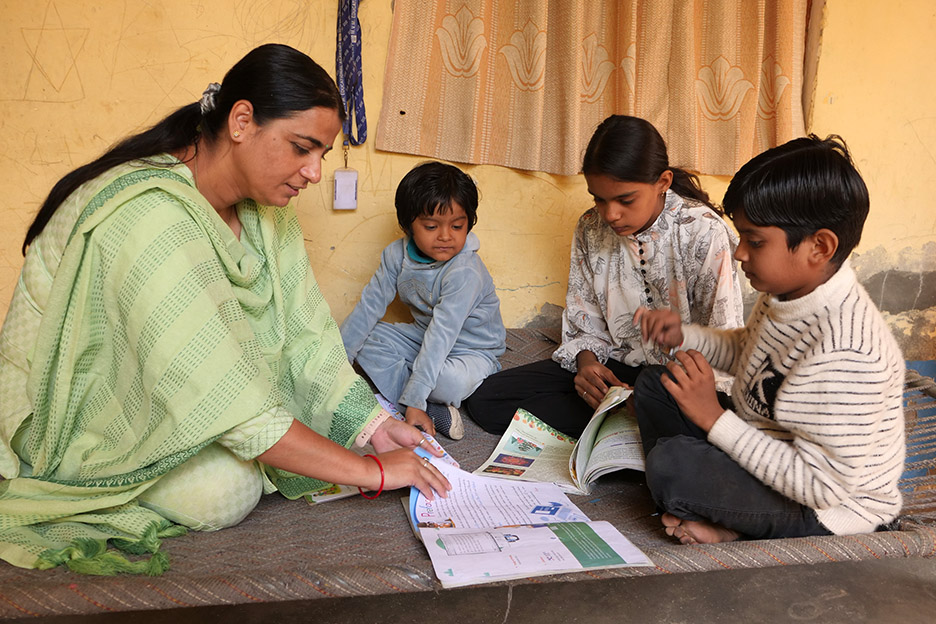 Unterstützung für Pflegefamilien in Indien
