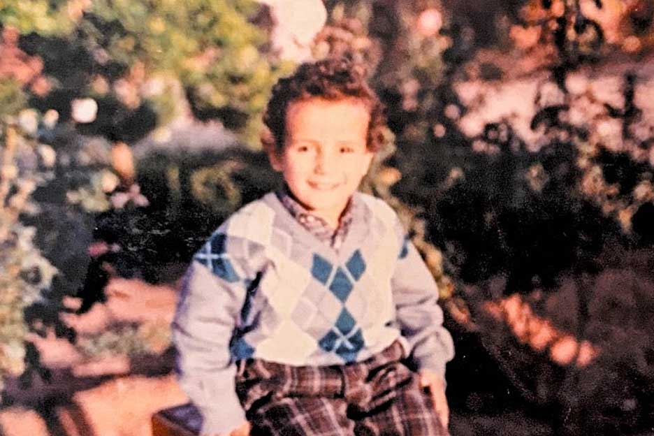 Kinderfoto von Hicham