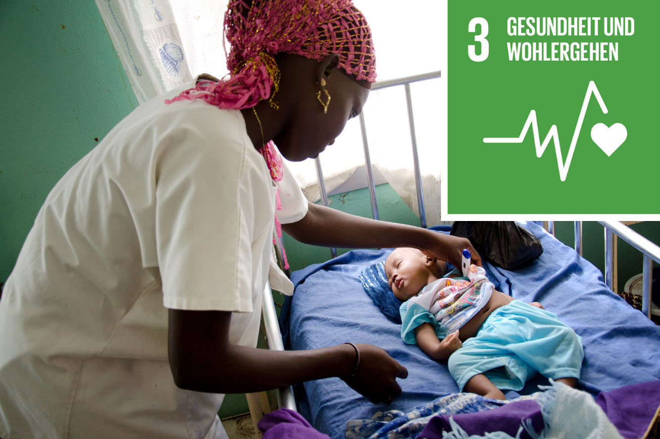 Ziel 3 Gesundheit & Wohlergehen, SOS-Klinik im Senegal