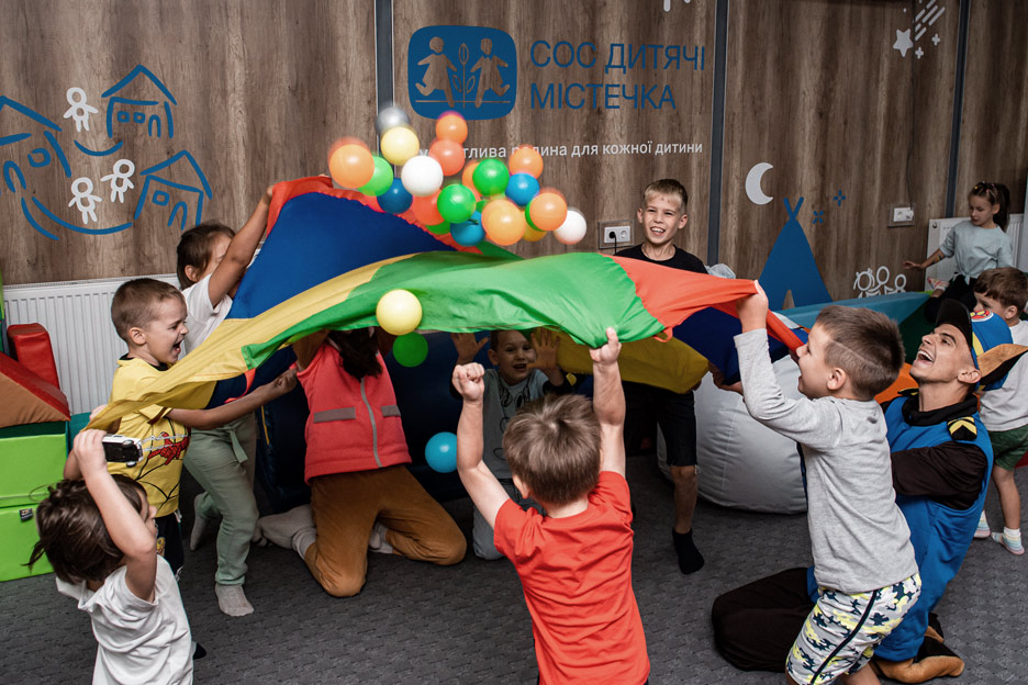 Sozialzentrum der SOS-Kinderdörfer in der Ukraine. Foto: SOS-Kinderdorf Ukraine