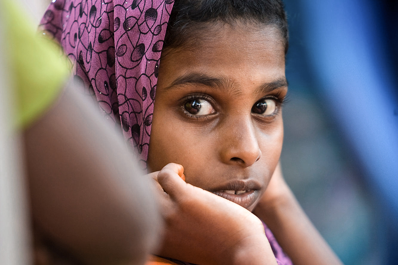 Mädchen aus Indien